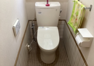 ＴＯＴＯ　温水洗浄便座　TCF6623-NW1-KJ 施工前