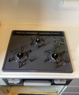 リンナイ　ビルトインコンロ　RB31AM5H2SAVW-13A-KJ 施工後