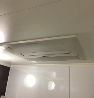 ノーリツ　ガス温水式浴室乾燥機　BDV-4106AUKNC-J3-BL 施工後