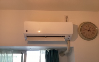 シャープ　ルームエアコン　AIRCON-2017-06-AR-KJ 施工後