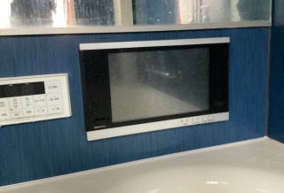 ツインバード　浴室テレビ　VB-BB161W-KJ 施工前