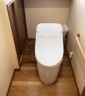 ＴＯＴＯ　トイレ　TSET-GG1-WHI-0 施工後