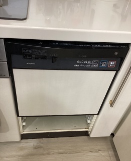 リンナイ　食器洗い乾燥機　RSW-F403C-B-KJ 施工前