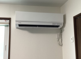 東芝　ルームエアコン　AIRCON-2016-06-KJ 施工後