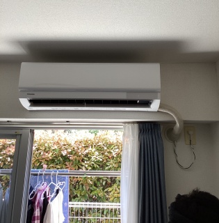 東芝　ルームエアコン　AIRCON-2016-06-KJ 施工後