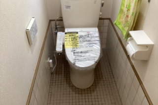 ＴＯＴＯ　温水洗浄便座　TCF6623-NW1-KJ 施工後
