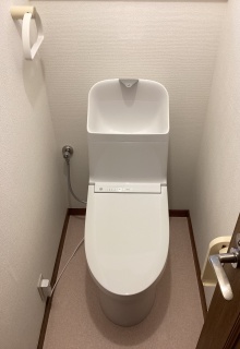 TOTO　トイレ　TSET-ZJR-WHI-1-R 施工後