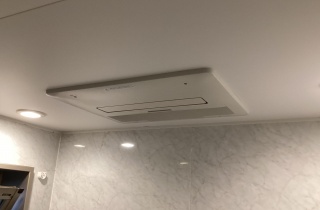 ノーリツ　ガス温水式浴室乾燥機　BDV-4106AUKNC-J3-BL 施工後