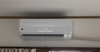 シャープ　ルームエアコン　AIRCON-2017-06-AR-KJ 施工後