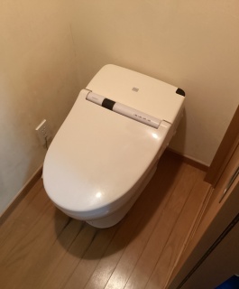 パナソニック　トイレ　TSET-AS1-WHI-M 施工前