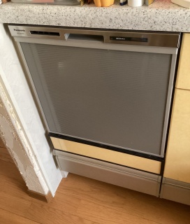 パナソニック　食器洗い乾燥機　NP-45MS9S-KJ 施工後