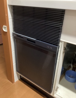 リンナイ　食器洗い乾燥機　RSWA-C402CA-B-KJ 施工後
