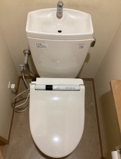 パナソニック　トイレ　TSET-QR10A-IVO-1 施工前