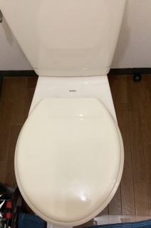 パナソニック　温水洗浄便座　CH951SWS-KJ 施工前