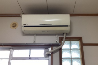 日立　ルームエアコン　AIRCON-2016-06-KJ 施工前
