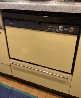 リンナイ　食器洗い乾燥機　RSW-601CA-SV-KJ 施工前