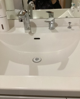 ＴＯＴＯ　洗面水栓　TLG05301J-KJ 施工後