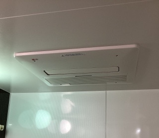 ノーリツ　ガス温水式浴室乾燥機　BDV-4106AUKNC-J3-BL-KJ 施工後