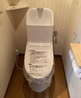 ＴＯＴＯ　トイレ　TSET-ZJR-WHI-1-155 施工後