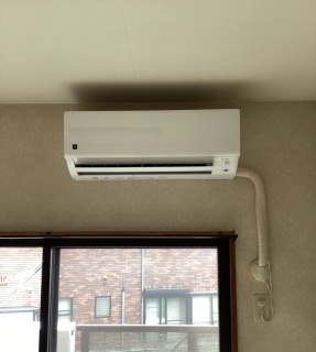 シャープ　ルームエアコン　AIRCON-2017-06-AR-KJ 施工後