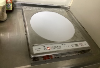 パナソニック　一口IHクッキングヒーター　KZ-11C-KJ 施工後