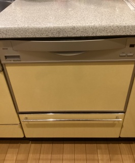 リンナイ　食器洗い乾燥機　RSW-601CA-SV-KJ 施工後