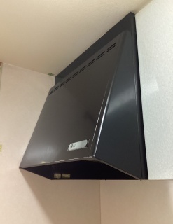 パナソニック　レンジフード　　FY-75DED3-S 施工前
