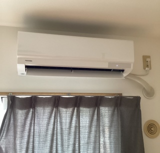 東芝　ルームエアコン　AIRCON-2016-06-KJ 施工後