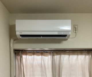 東芝　ルームエアコン　AIRCON-2016-06-KJ 施工後
