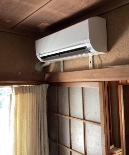 日立　ルームエアコン　AIRCON-2016-06-KJ 施工後
