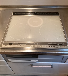 三菱　IHクッキングヒーター　CS-G321MS-KJ 施工後