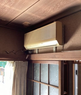 日立　ルームエアコン　AIRCON-2016-06-KJ 施工前