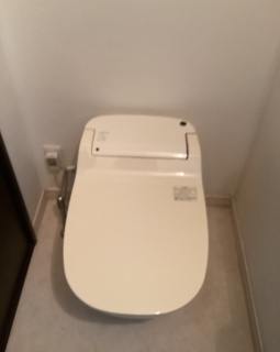 パナソニック　トイレ　TSET-AS1-WHI 施工前