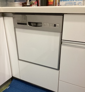 リンナイ　食器洗い乾燥機　RSW-405LPE-KJ 施工前