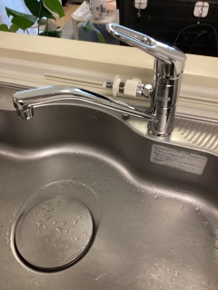 LIXIL　キッチン水栓　SF-HB420SYXA 施工後
