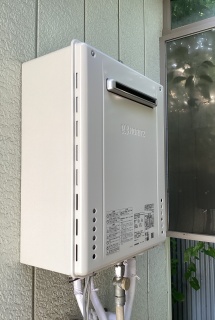 ノーリツ　ガス給湯器　GT-2070SAW-BL-13A-20A 施工後