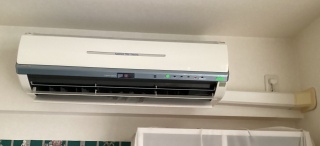 ダイキン　ルームエアコン　S285ATES-W-KJ 施工前