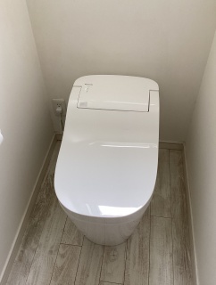 パナソニック　トイレ　TSET-AS1-WHI 施工後