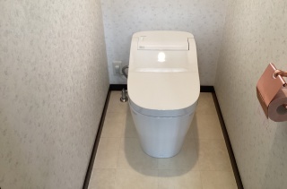 パナソニック　トイレ　TSET-AS1-WHI 施工後