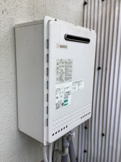 ノーリツ　ガス給湯器　GT-2470SAW-BL-13A-20A 施工前