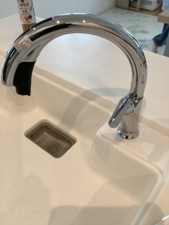 LIXIL　キッチン水栓　JF-NAH461SY-JW 施工後
