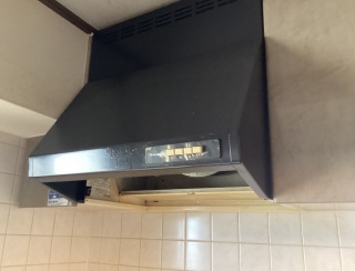 クリナップ　レンジフード　ZRS60NBC20FKZ-E-KJ 施工前