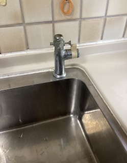 三菱ケミカル 　浄水器　A113HU-KJ 施工前