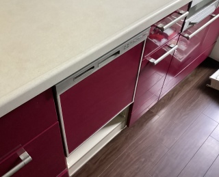 パナソニック　食器洗い乾燥機　NP-45MS9S-KJ 施工前