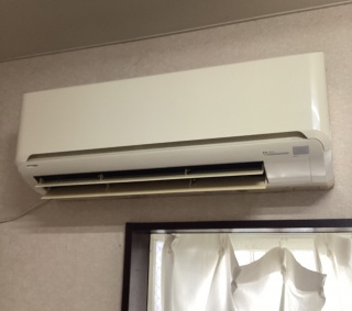 東芝　ルームエアコン　AIRCON-2016-06-KJ 施工前