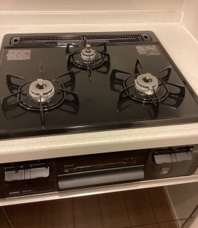 ハーマン　ビルトインコンロ　DG32T1VQ1-13A 施工後