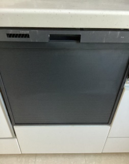 クリナップ　食器洗い乾燥機　ZWPP45R21ADK-E 施工後