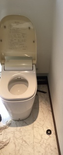 パナソニック　トイレ　TSET-AS1-WHI-M 施工前