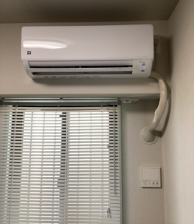シャープ　ルームエアコン　AIRCON-2017-06-AR-KJ 施工後