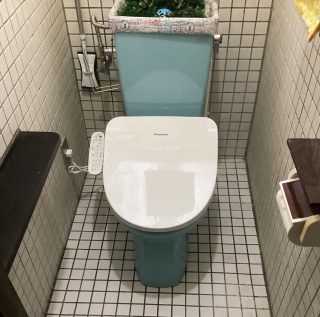 パナソニック　温水洗浄便座　CH951SWS-KJ 施工後
